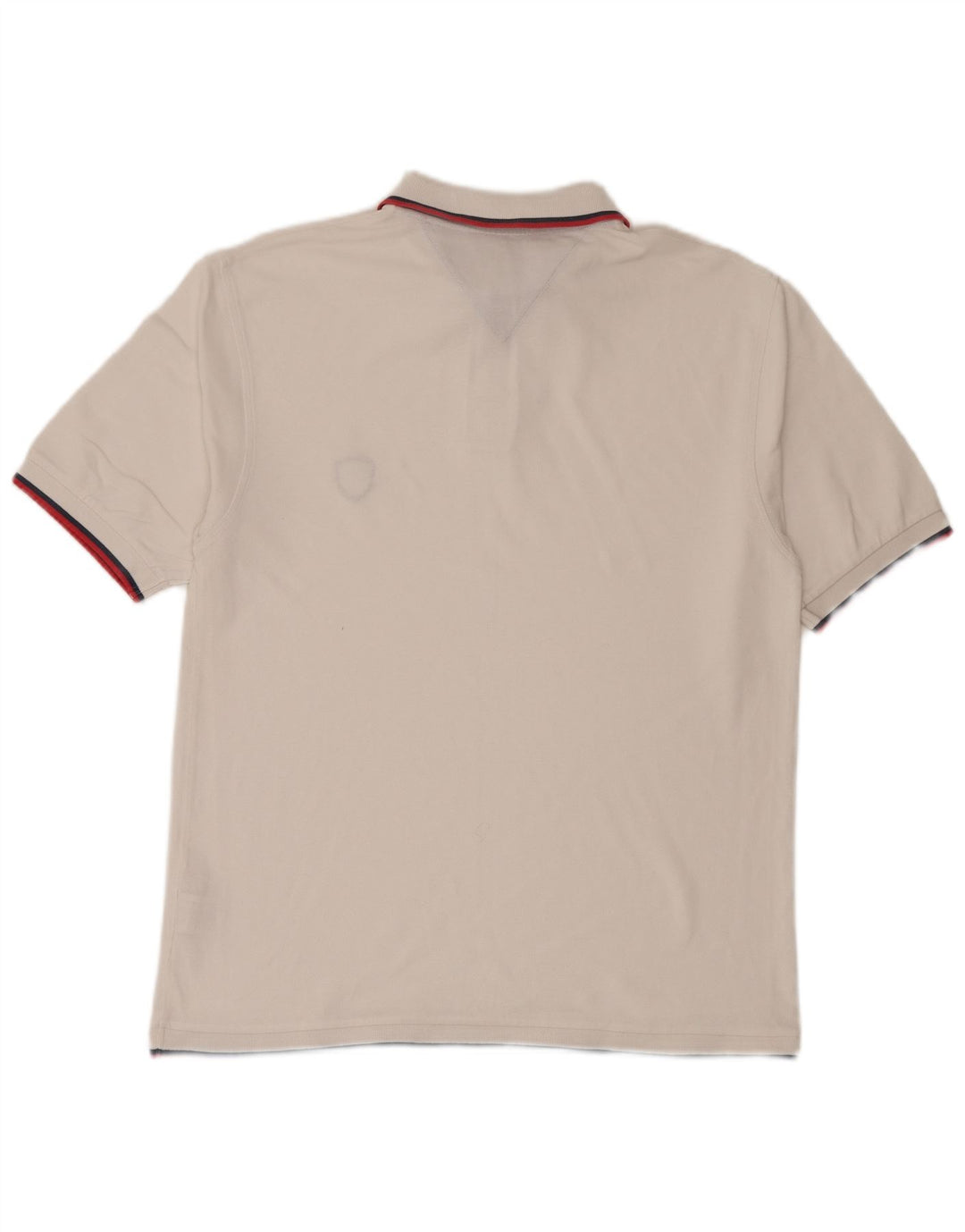 Polo Reebok da uomo grande in cotone bianco