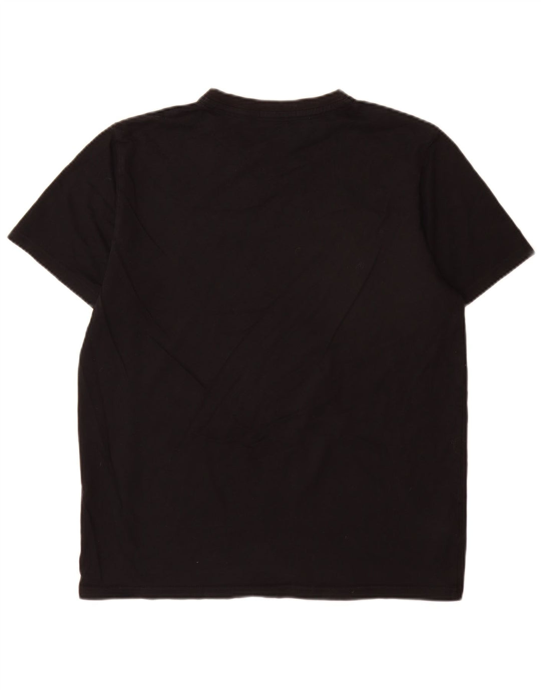 T-shirt da uomo Fred Perry Top grande in cotone nero