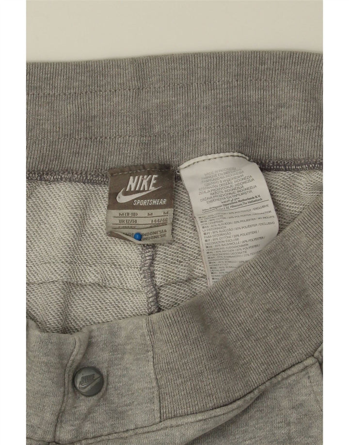 NIKE Womens Tracksuit Trousers Joggers UK 12/14 Medium Grey Cotton Vintage Nike and Second-Hand Nike from Messina Hembry 