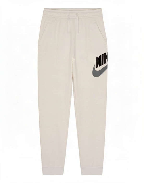 Pantaloni da tuta con grafica Nike da ragazzo, pantaloni da jogging, 13-14 anni, XL, cotone bianco