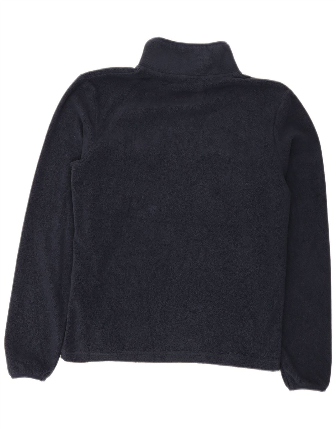 Maglione in pile da uomo Jack & Jones con zip e collo piccolo in poliestere blu navy
