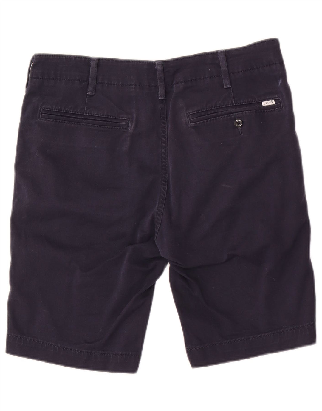 Pantaloncini chino da uomo Levi's W31 cotone blu navy medio