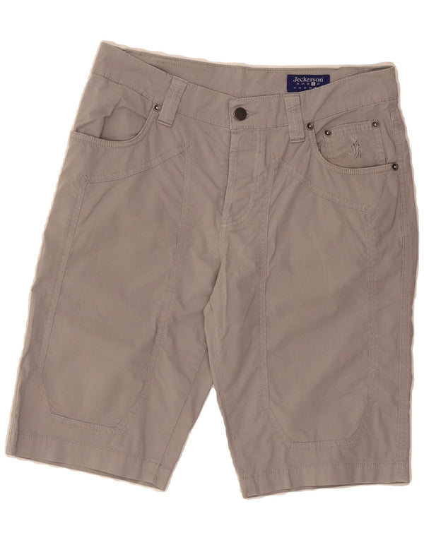 JECKERSON Mens Casual Shorts W31 Medium Grey Cotton