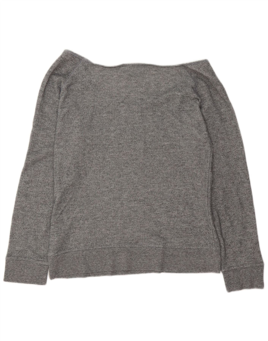 Felpa da donna con spalle scoperte Hard Rock Cafe, maglione, UK 16, grande, grigio