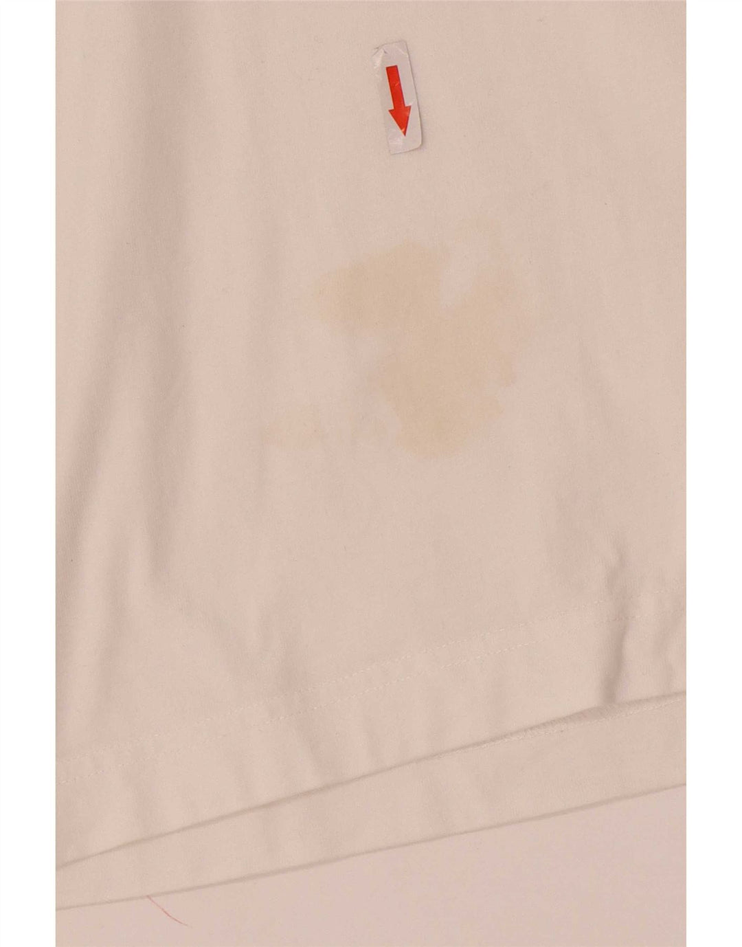 Polo grafica da uomo Kappa Large in cotone color block bianco