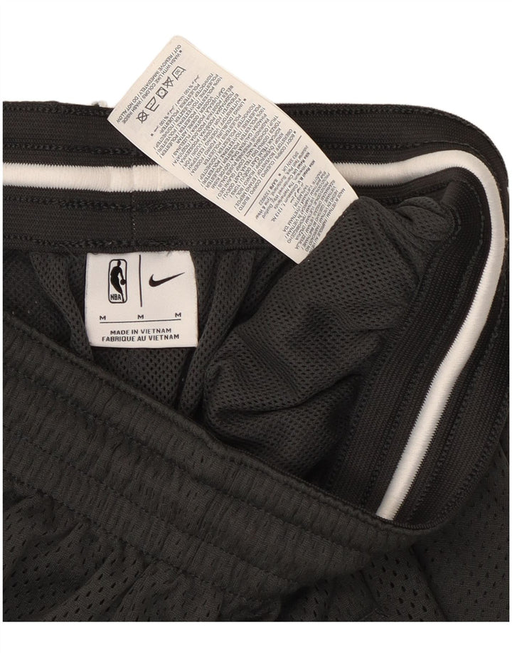 Pantaloncini sportivi grafici Nike da uomo in poliestere grigio medio