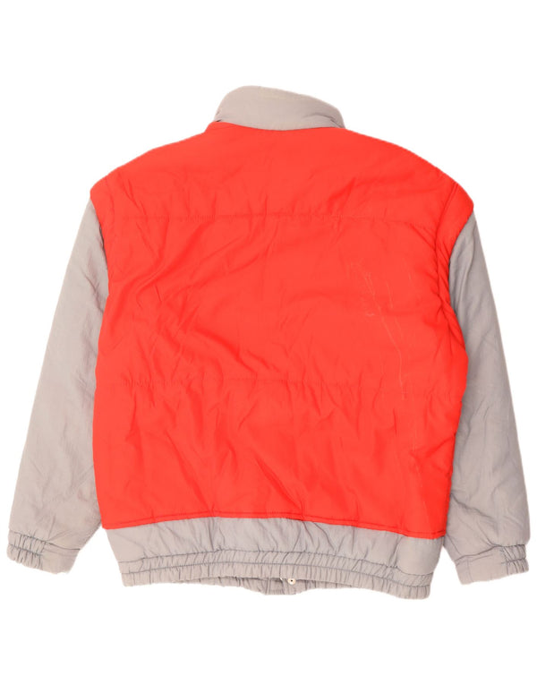 Giacca imbottita da uomo Carrera UK 40 Large Red Colourblock in poliammide