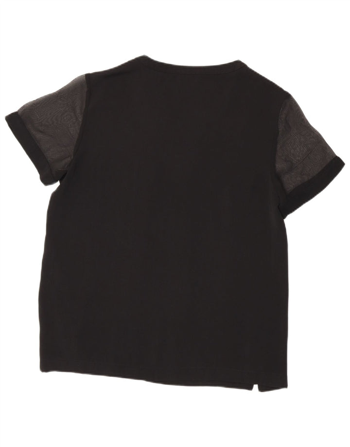 Camicetta da donna Calvin Klein Top UK 14 Poliestere color block nero medio