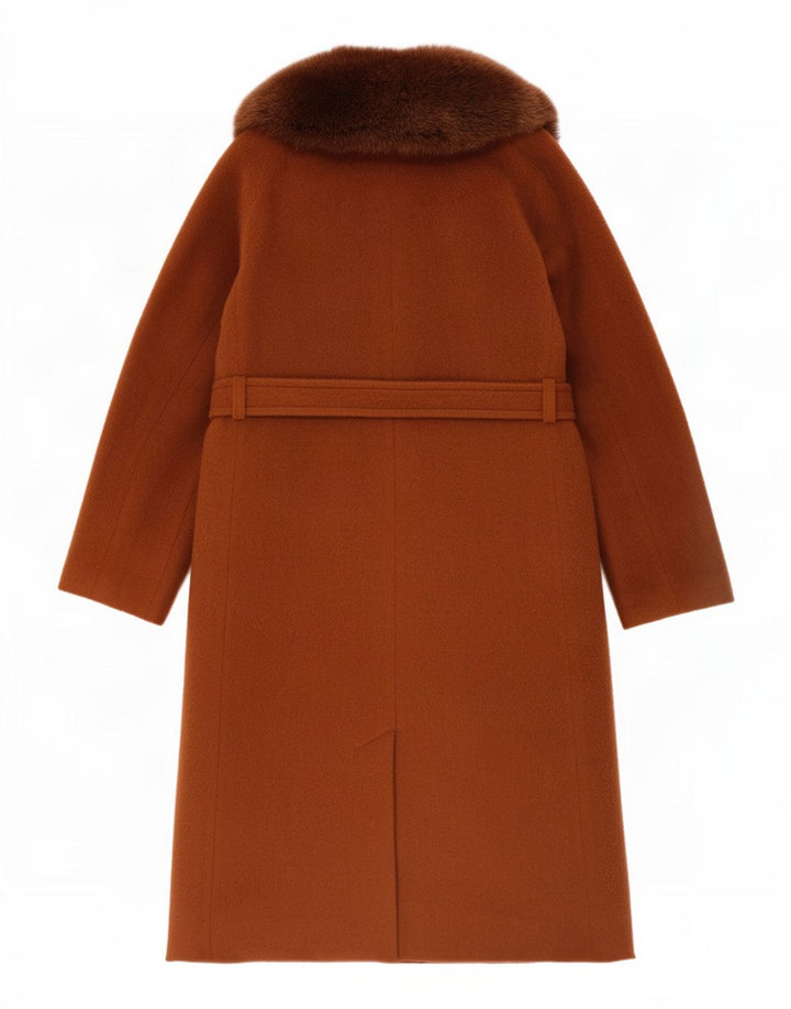 Cappotto da donna Herno EU 50 2XL Mohair marrone