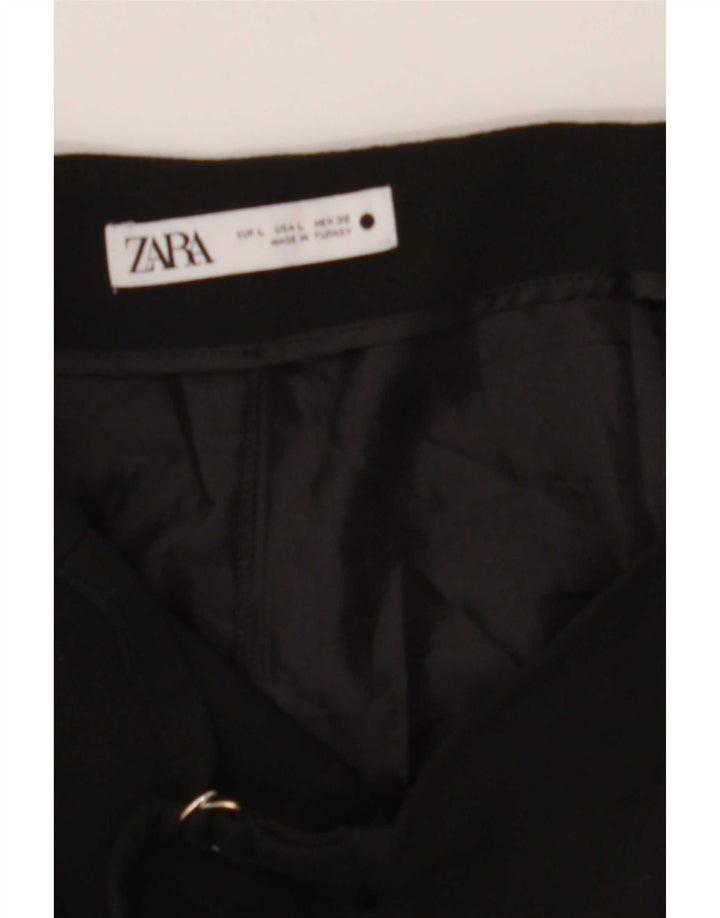 Pantaloncini casual Skort da donna Zara grandi W30 poliestere nero