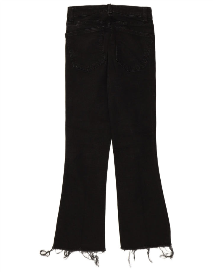 Jeans Bootcut da donna Zara EU 36 XS W26 L25 Nero