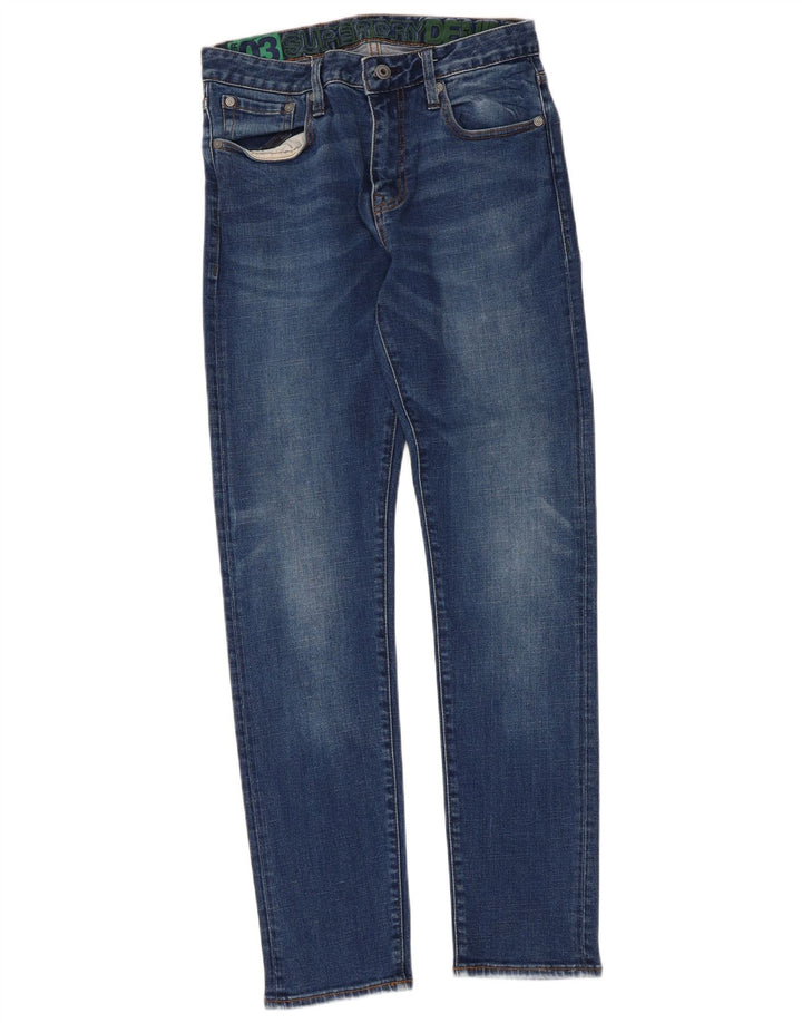 Jeans slim da donna Superdry W30 L32 cotone blu