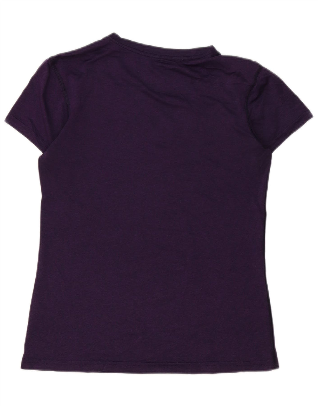 T-shirt Nike Dri Fit da donna, taglia UK 10, piccola, viola, in poliestere
