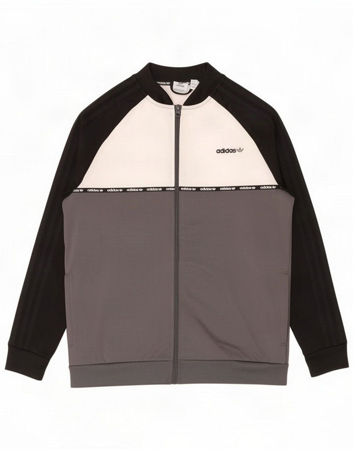Adidas Giacca da tuta da ragazzo 15-16 anni multicolore Colourblock