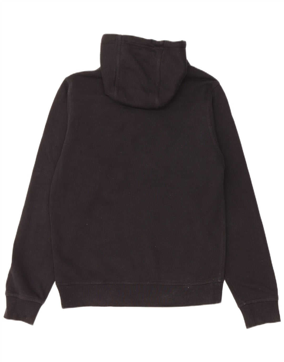Felpa con cappuccio grafica Nike da uomo piccola in cotone nero