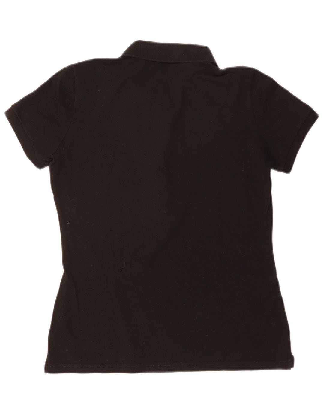 Polo da donna Lacoste taglia 42 grande in cotone nero