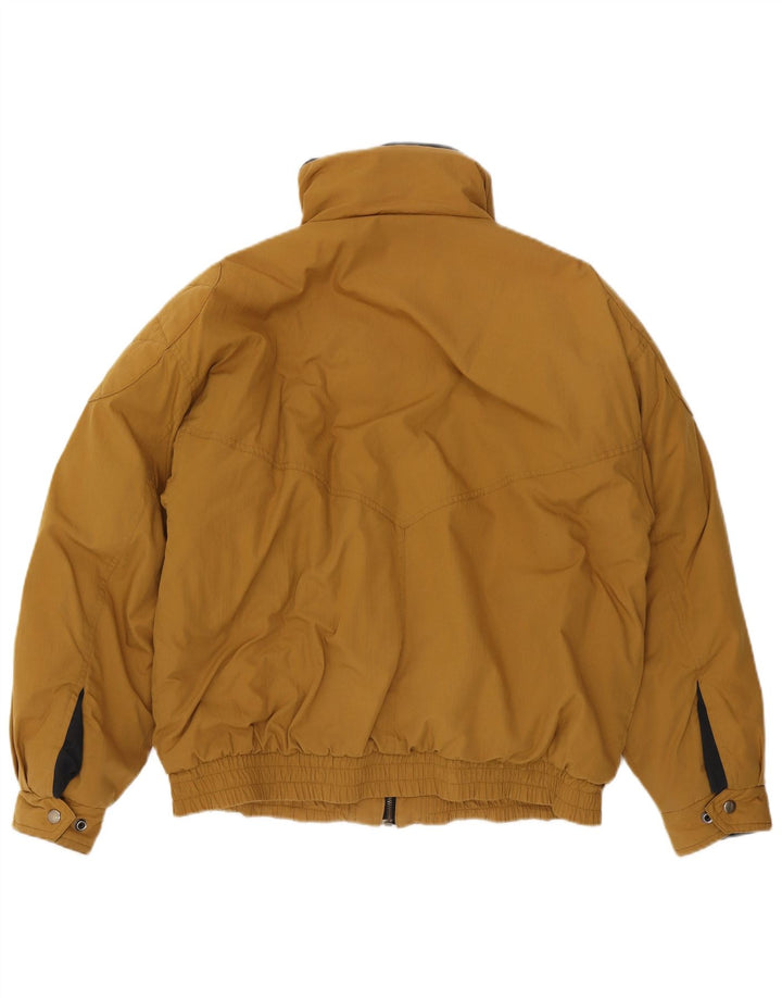 Giubbotto bomber imbottito vintage da uomo IT 48 Marrone medio