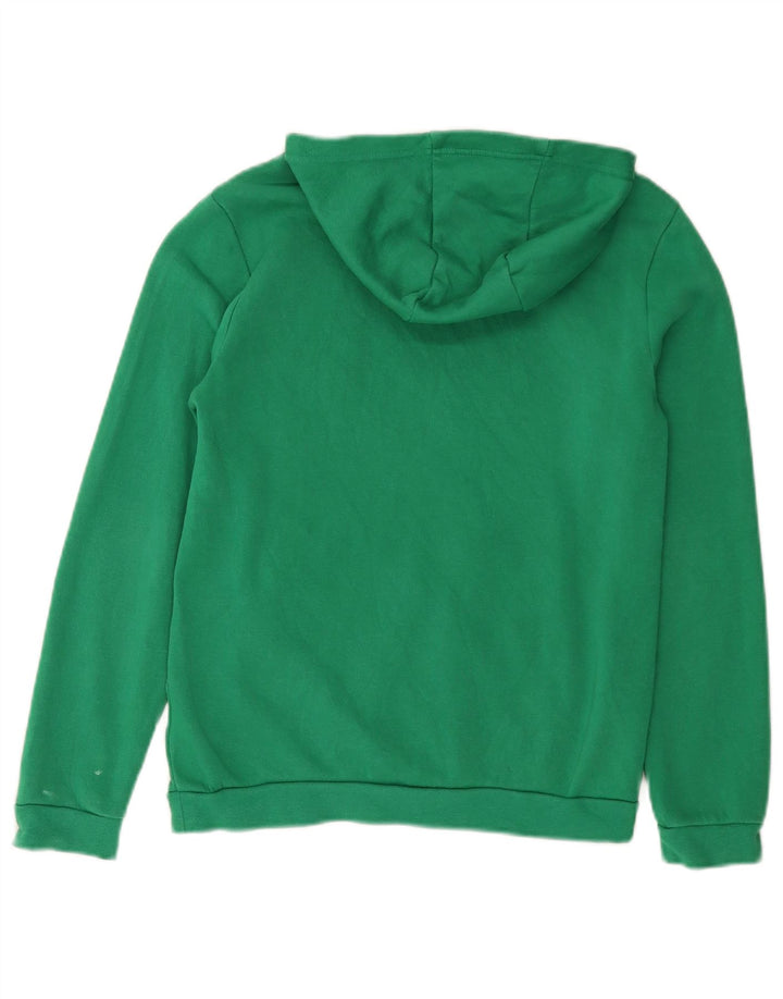 Maglione con cappuccio ADIDAS per ragazzi 11-12 anni in cotone verde
