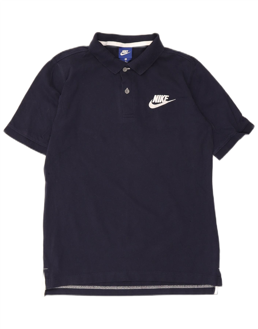 Polo Nike Bambino 13-14 anni in cotone blu navy