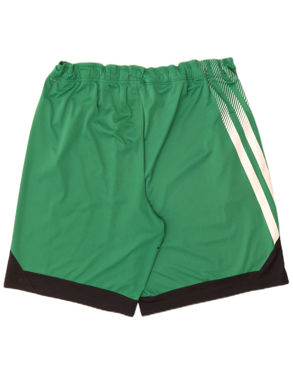 Adidas Uomo Boston Celtics Pantaloncini sportivi XL Verde Colourblock Sports