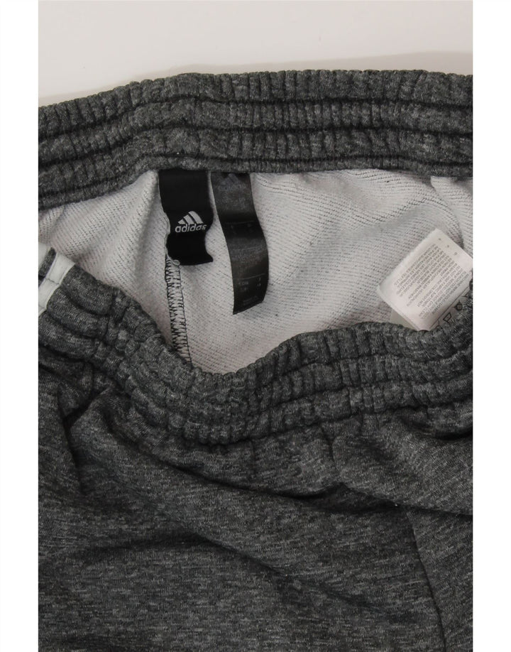 Pantaloni da tuta ADIDAS Aeroready da donna UK 8 Small Grigio Colourblock