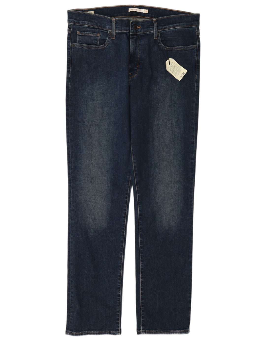 Levi's Donna 314 Jeans dritti modellanti W32 L32 cotone blu navy