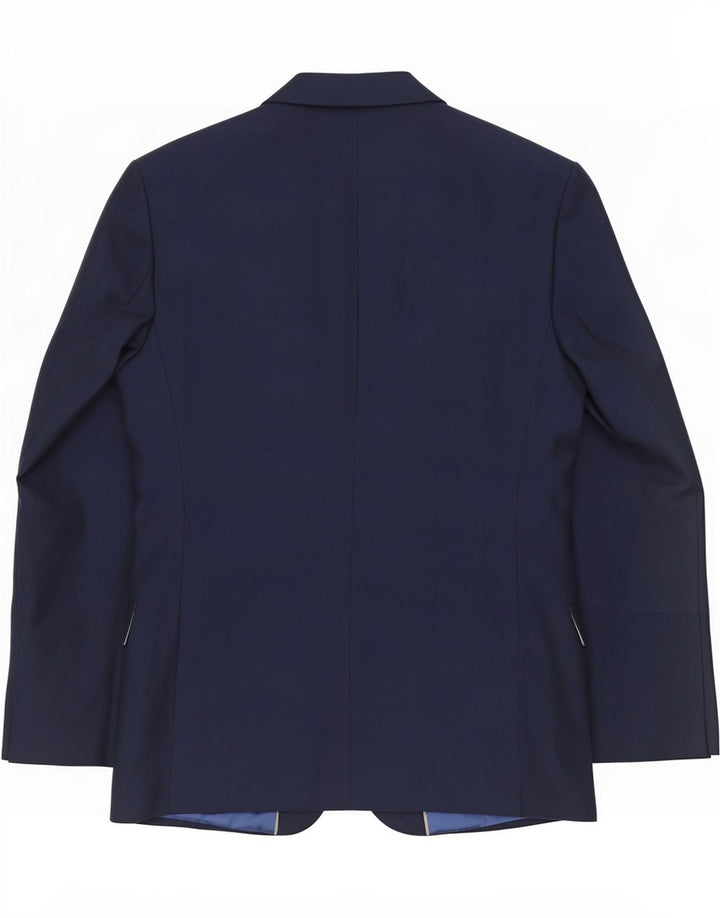 Giacca blazer a 2 bottoni da uomo Marks & Spencer UK 38 medio blu navy