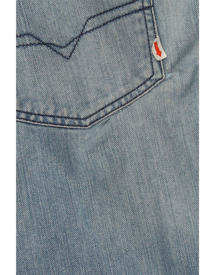 DIESEL Mens Staffy Slim Jeans W30 L31 Blue Cotton