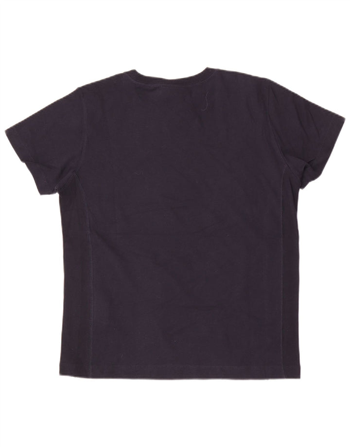 T-shirt da uomo Champion Top Small in cotone blu navy