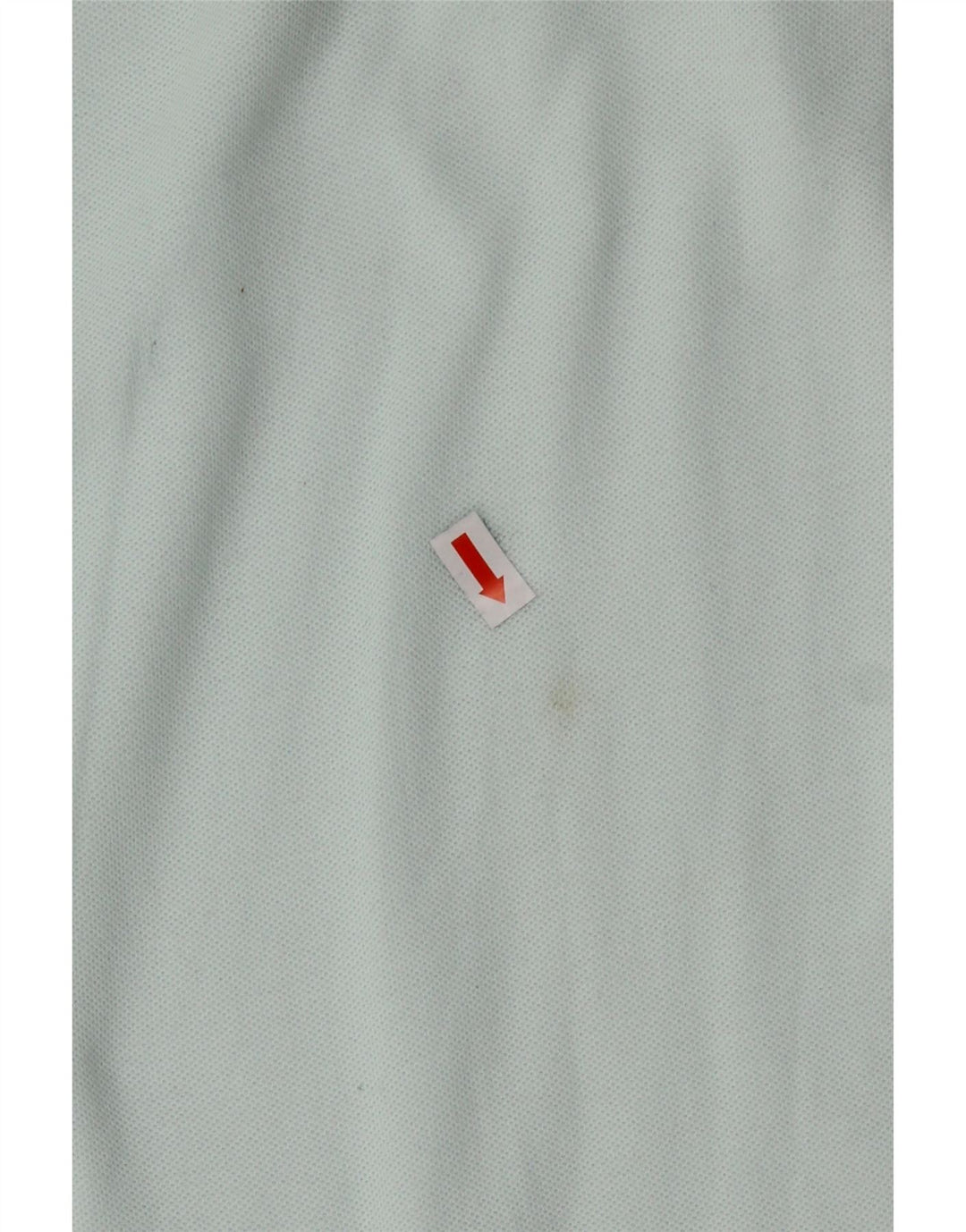 PENGUIN Mens Polo Shirt Medium Off White Colourblock Cotton Vintage Penguin and Second-Hand Penguin from Messina Hembry 