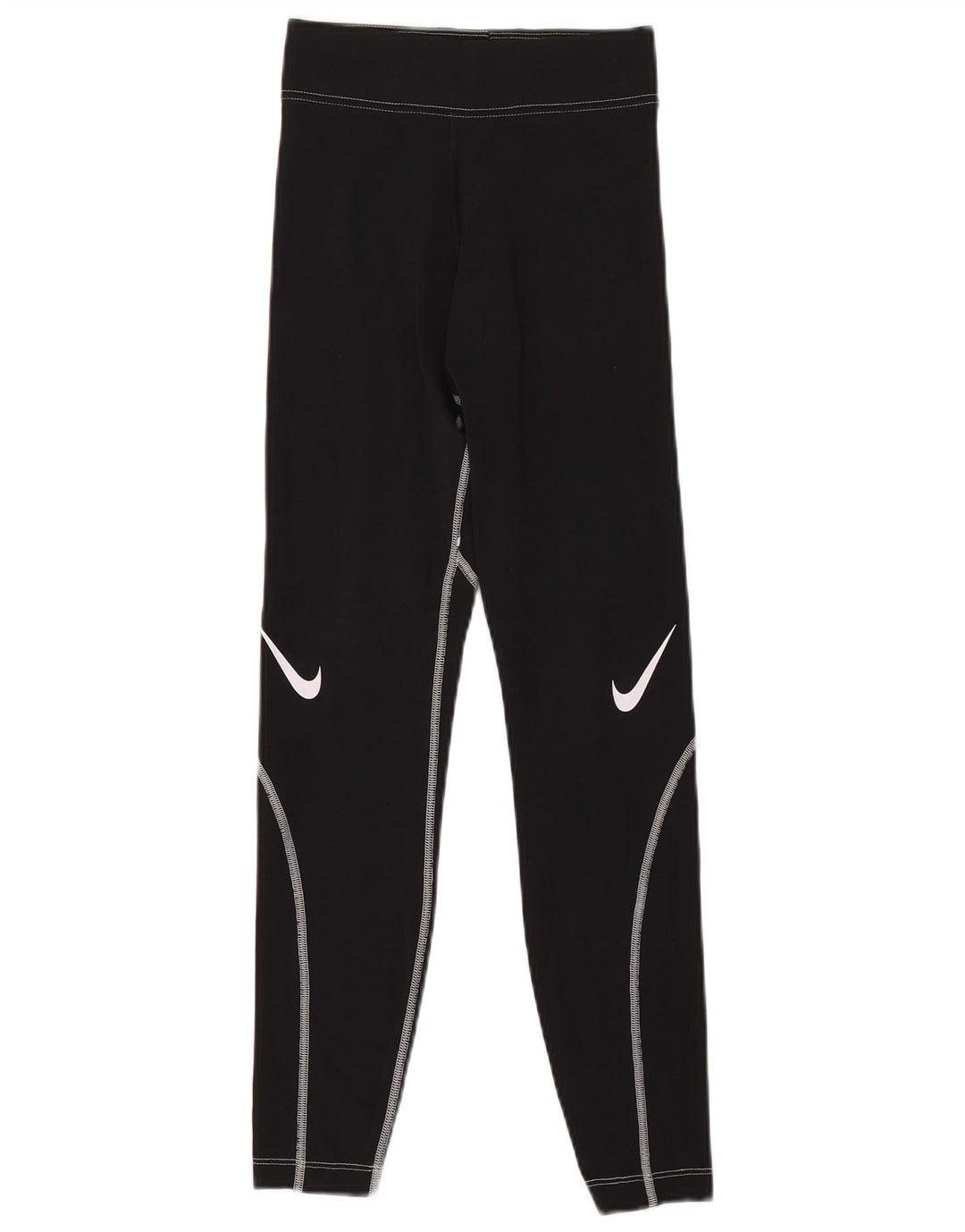 Leggings grafici da donna Nike UK 4 XS neri