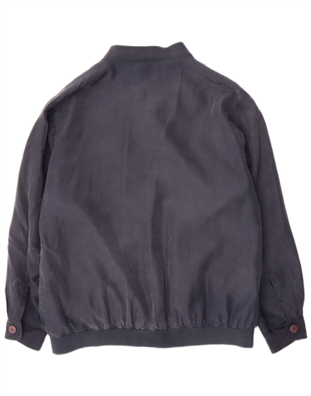 Giubbotto bomber da uomo Spirit UK 38 medio in seta blu navy