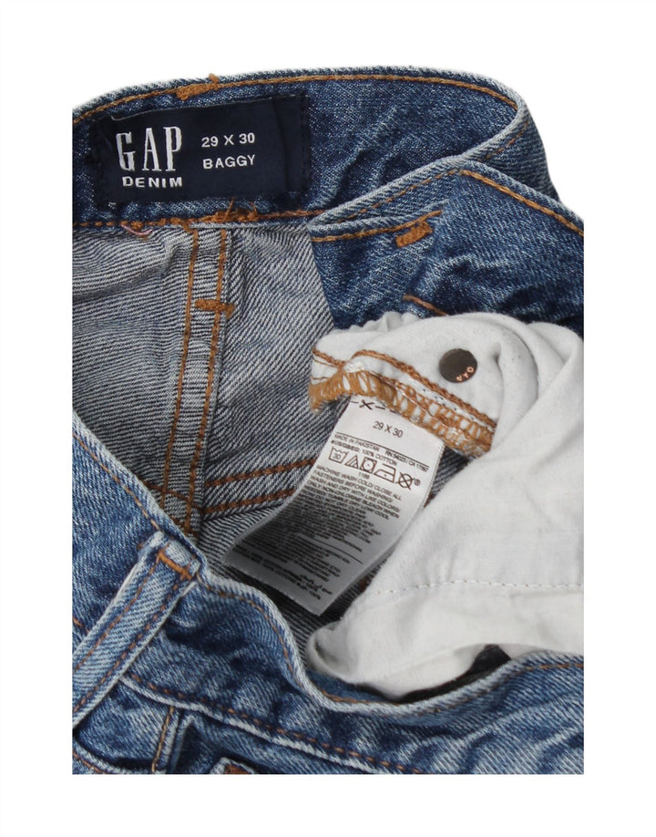 Jeans larghi da donna Gap W29 L30 cotone blu navy