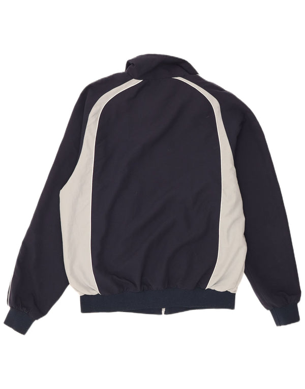 Giacca da tuta da uomo Champion Large in poliestere color block blu navy