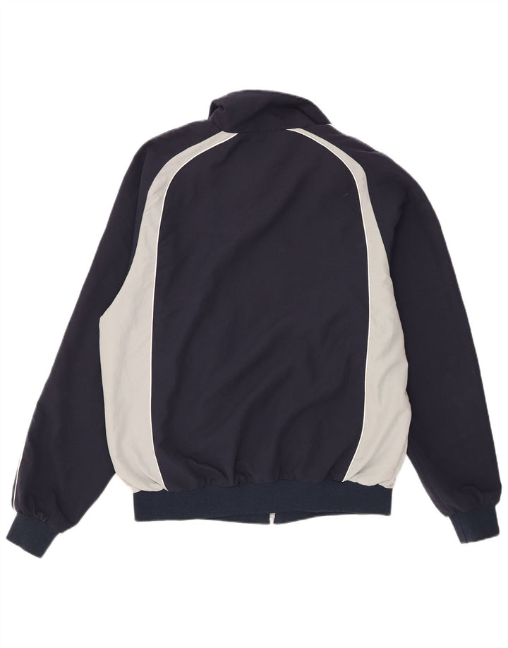 Giacca da tuta da uomo Champion Large in poliestere color block blu navy