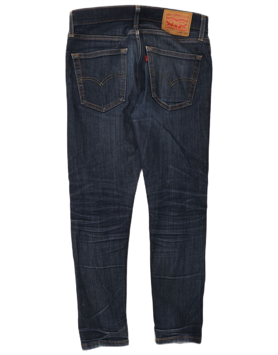 Jeans Levi's Uomo 512 Slim Tapered W30 L30 Cotone Blu