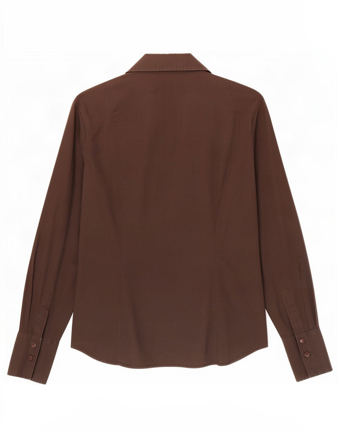 Camicia pullover da donna Benetton UK 14 Marrone medio