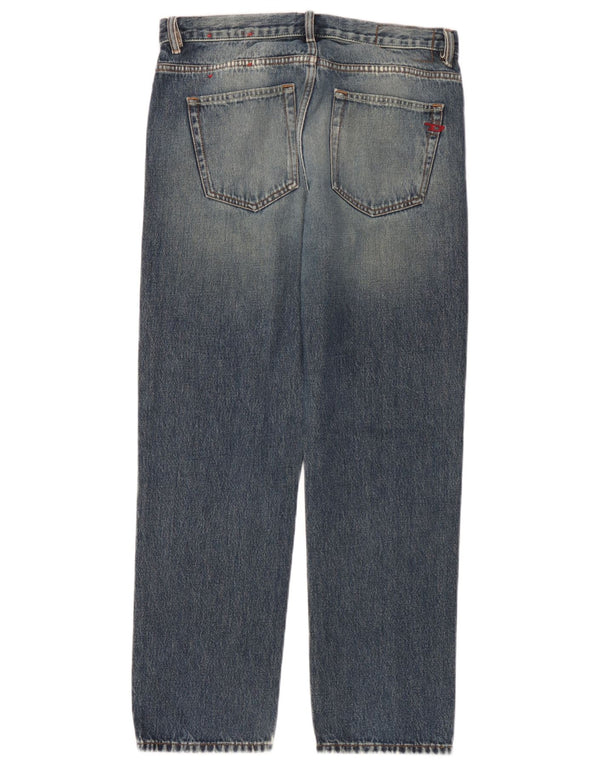 Jeans dritti da uomo Diesel W32 L30 cotone blu