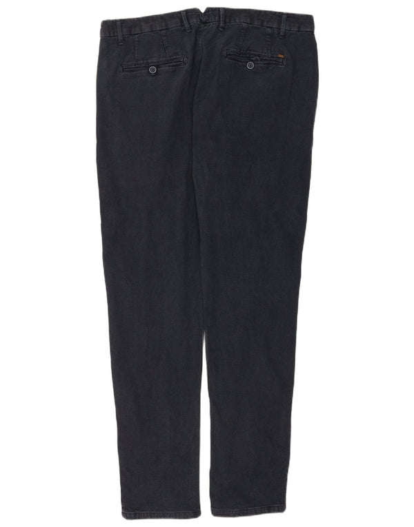 Pantaloni Chino Slim Uomo Liu Jo IT 54 2XL W42 L32 Blu Navy Cotone