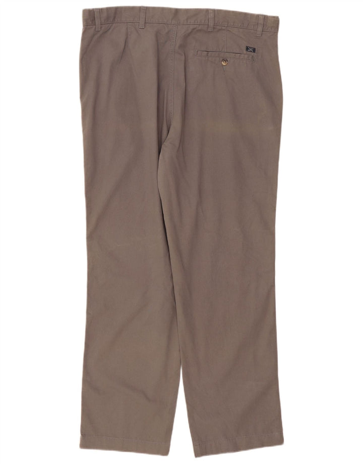 Pantaloni chino vestibilità regolare da uomo Marks & Spencer W40 L31 cotone grigio
