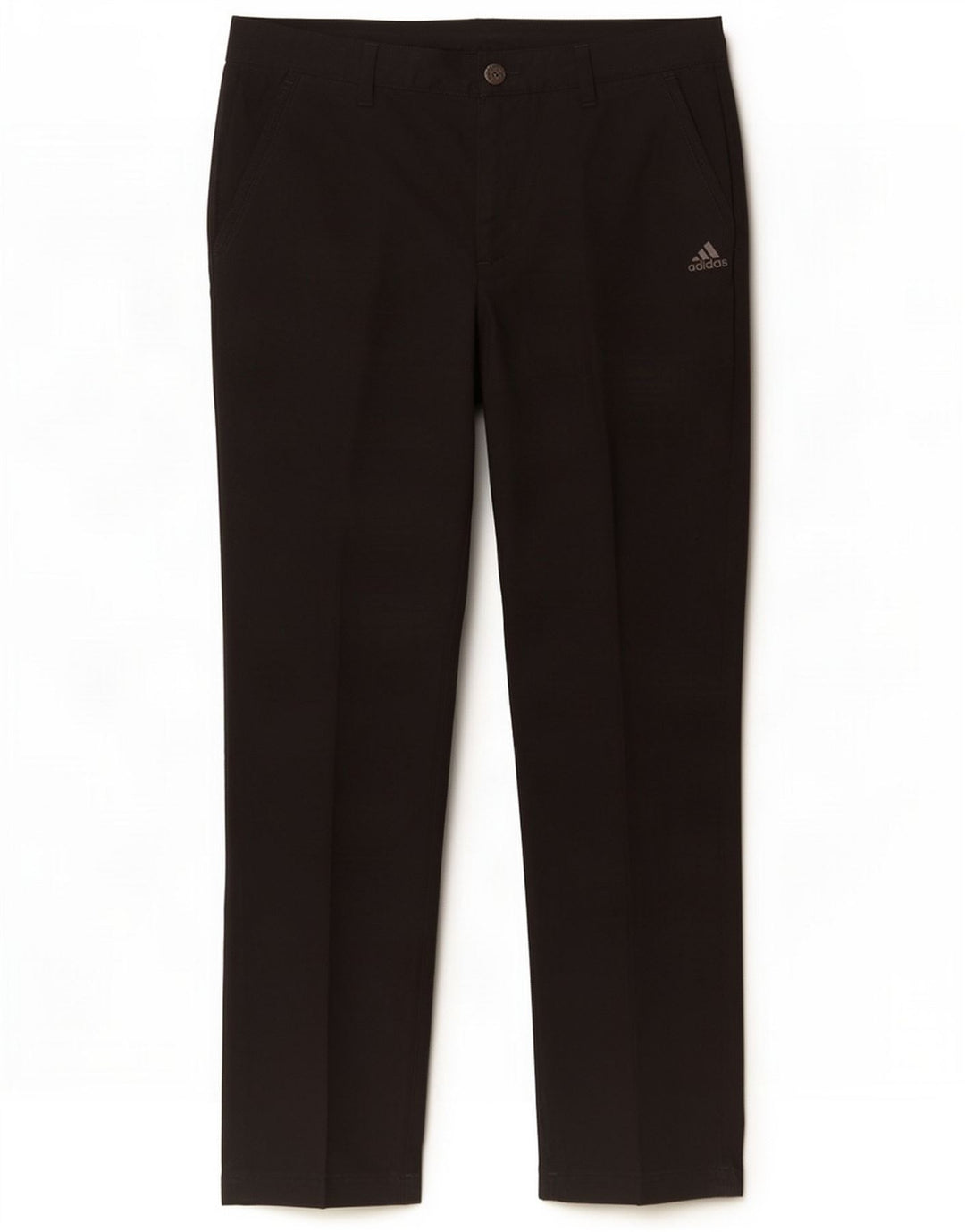 Pantaloni casual dritti da donna Adidas W32 L30 poliestere nero