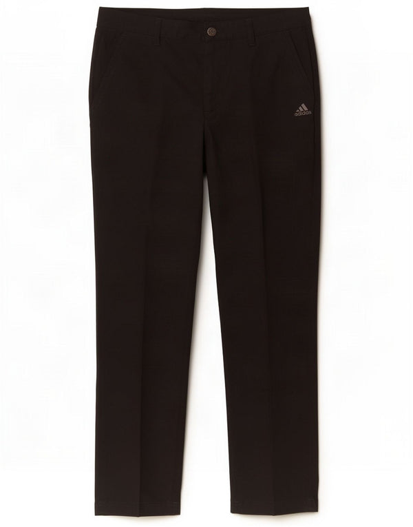 Pantaloni casual dritti da donna Adidas W32 L30 poliestere nero
