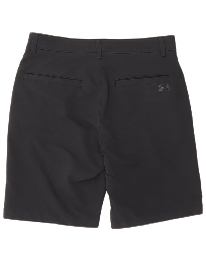 Pantaloncini chino da uomo Under Armour W32 poliestere nero medio
