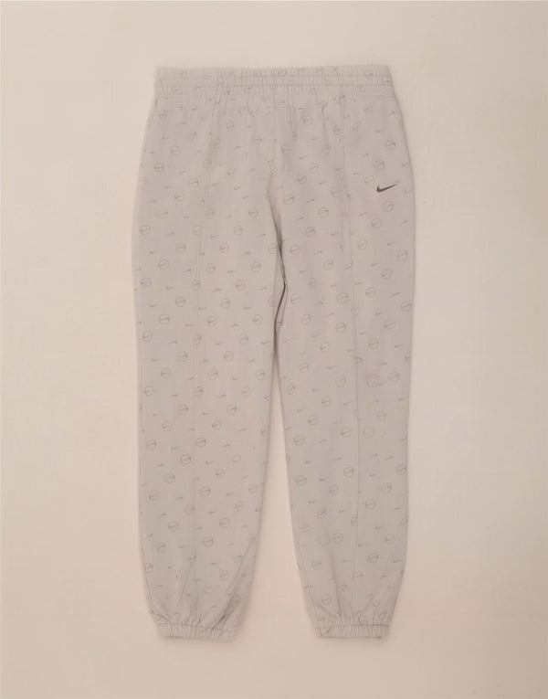 Pantaloni da tuta da uomo con grafica Loose Fit Nike, pantaloni da jogging, grandi, in cotone grigio