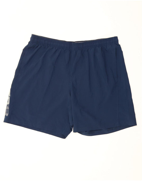 Pantaloncini sportivi Under Armour da uomo Heat Gear Graphic 2XL poliestere blu navy