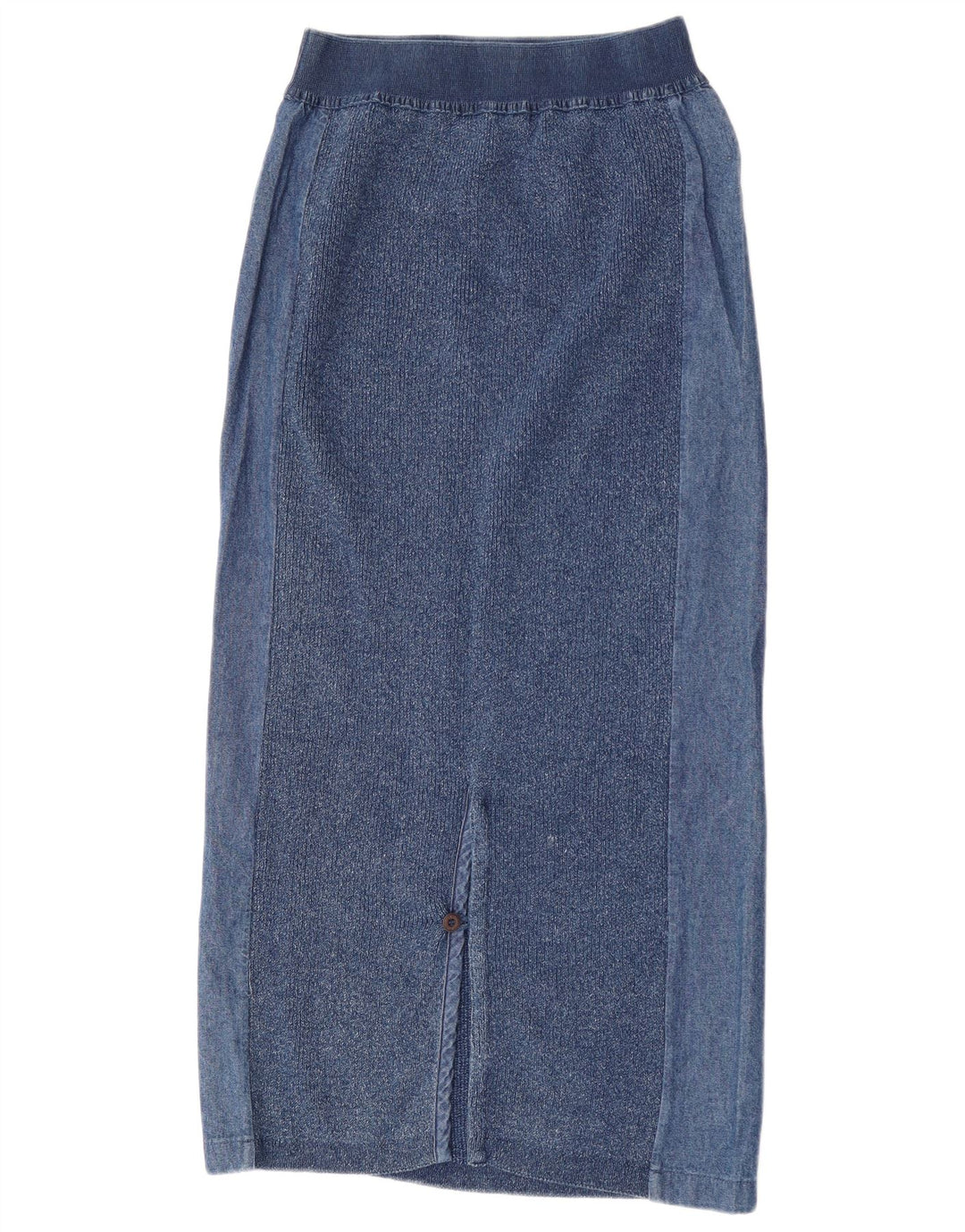Gonna longuette da donna Blue Willi's media W28 cotone blu
