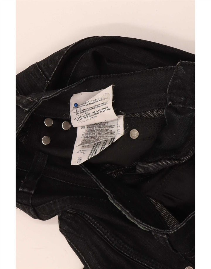 Jeans slim da donna Replay W27 L32 cotone nero