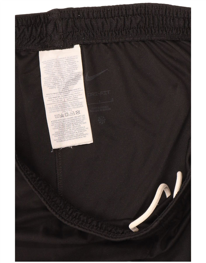 Pantaloncini sportivi Nike Dri Fit da uomo, grandi, in poliestere nero