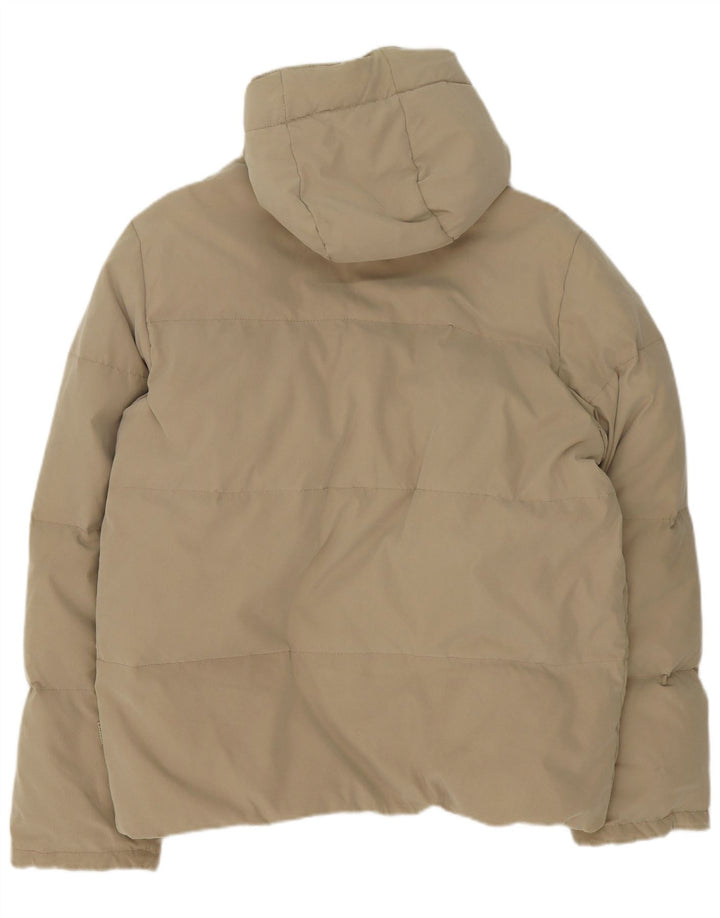 Giacca imbottita con cappuccio da uomo Invicta UK 40 Large Beige Poliammide