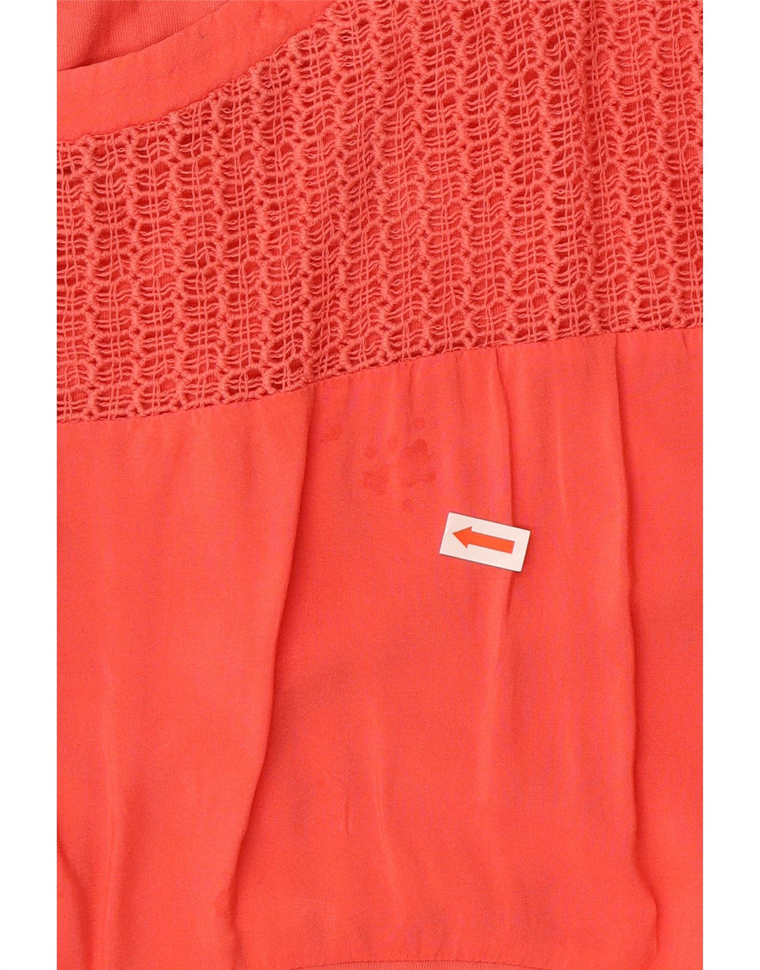 Desigual Donna Camicetta Top UK 20 2XL Rosa Cotone